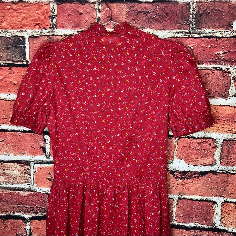 Vintage 1970s prairie dress - Picture 9 of 11
